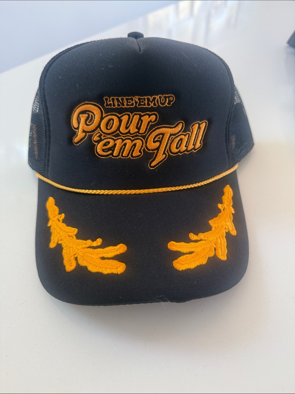 New Nate Smith Line ‘Em up Pour ‘em Tall SnapBack hat